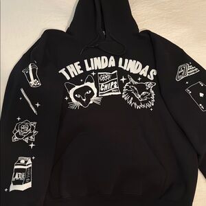 Gildan Black Graphic Hoodie